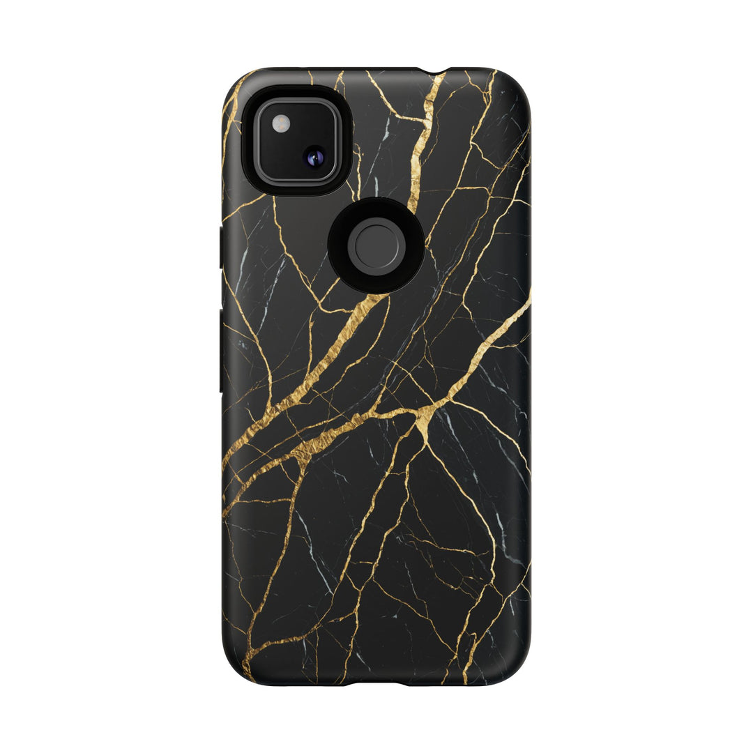 Luxury Black Marble iPhone/Samsung Case