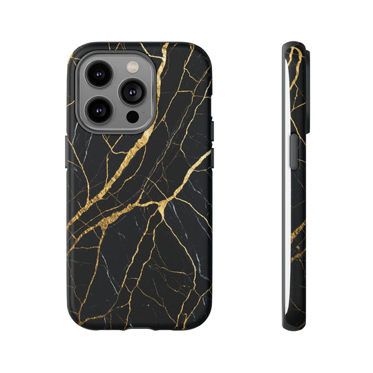 Luxury Black Marble iPhone/Samsung Case