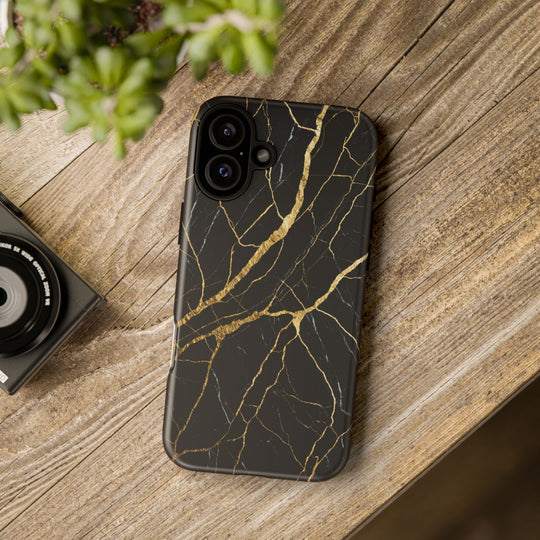 Luxury Black Marble iPhone/Samsung Case