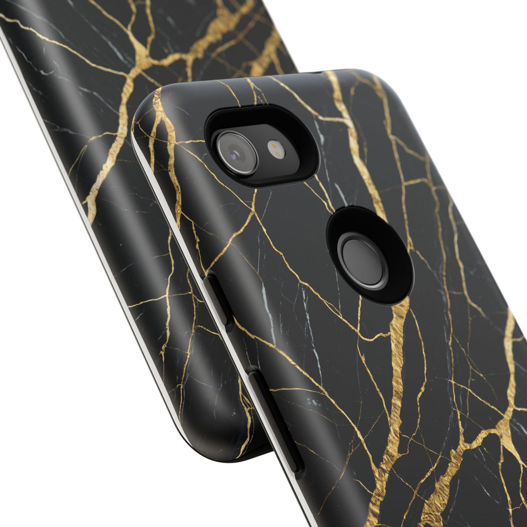 Luxury Black Marble iPhone/Samsung Case