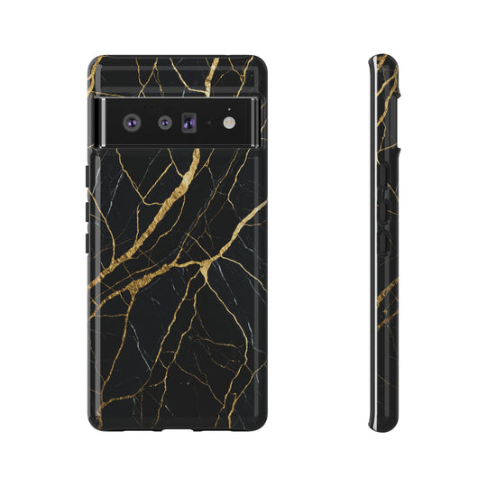 Luxury Black Marble iPhone/Samsung Case