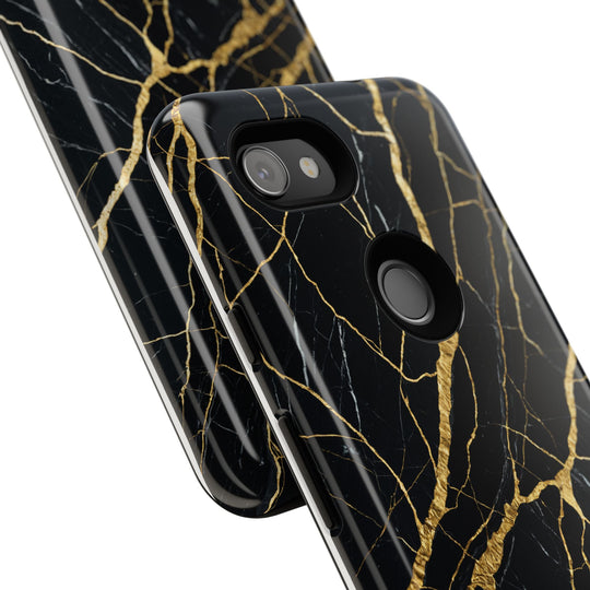 Luxury Black Marble iPhone/Samsung Case