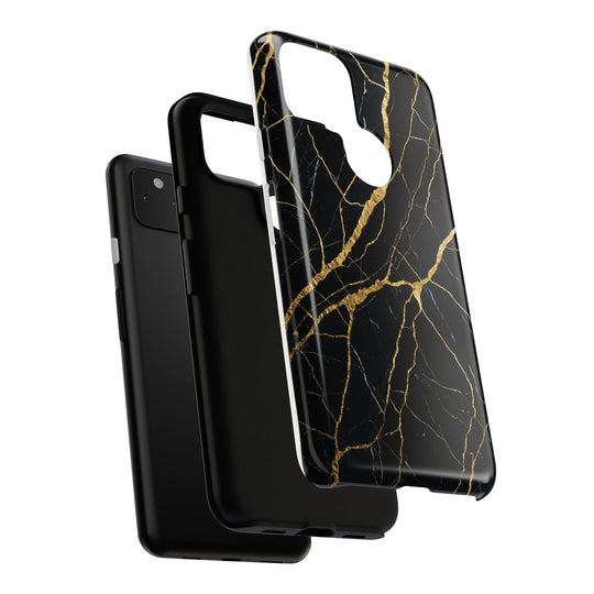 Luxury Black Marble iPhone/Samsung Case
