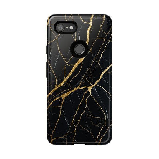 Luxury Black Marble iPhone/Samsung Case