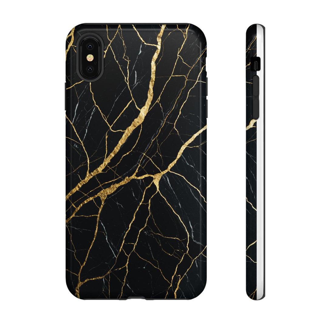 Luxury Black Marble iPhone/Samsung Case