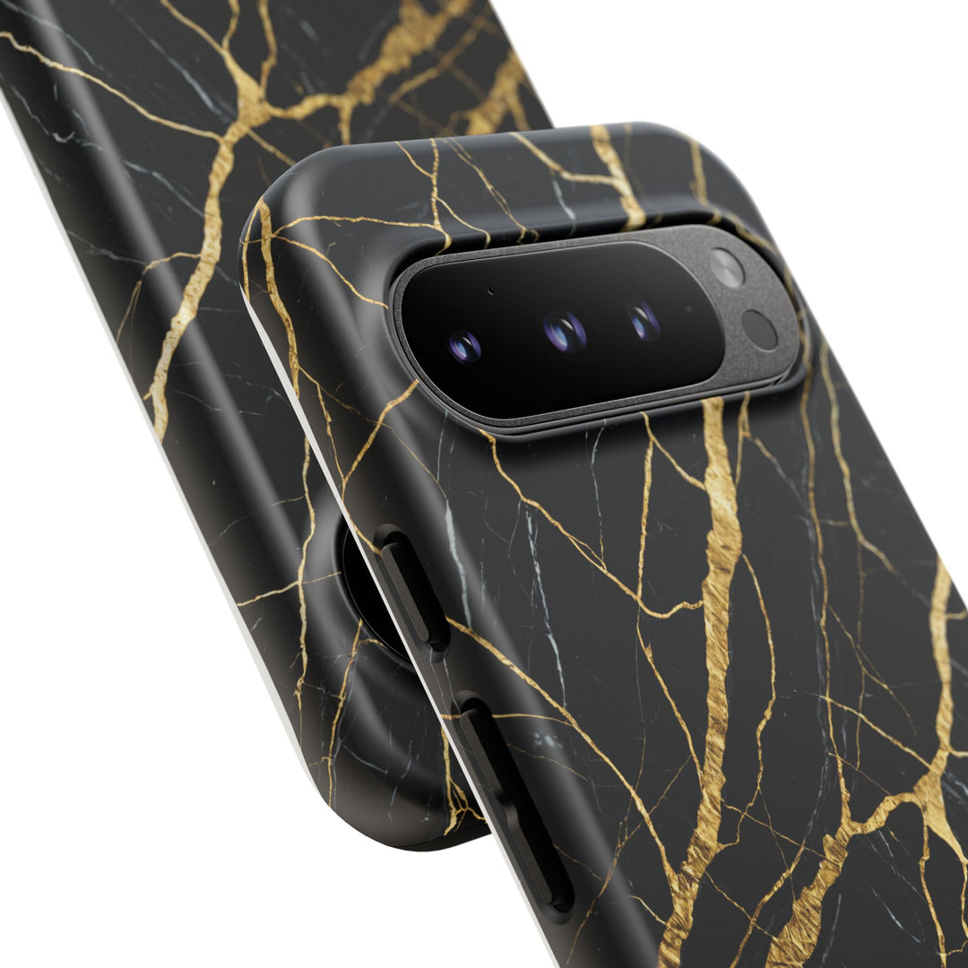 Luxury Black Marble iPhone/Samsung Case