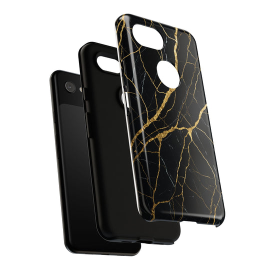 Luxury Black Marble iPhone/Samsung Case