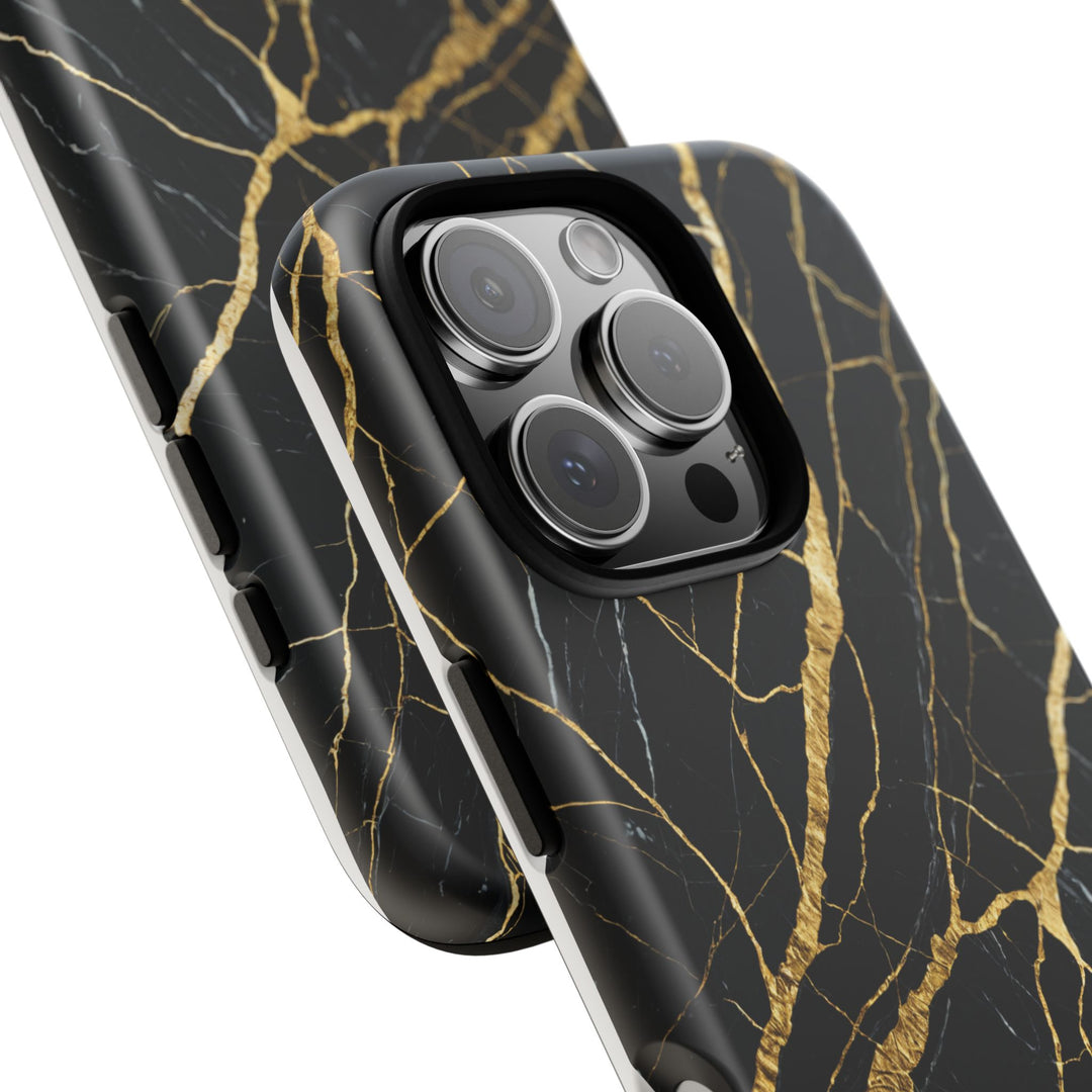 Luxury Black Marble iPhone/Samsung Case