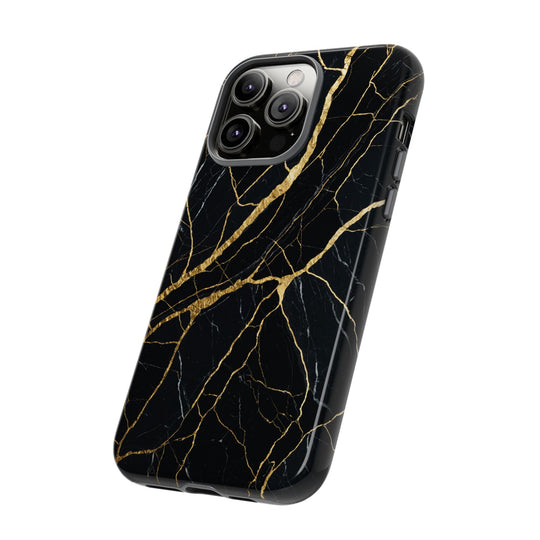 Luxury Black Marble iPhone/Samsung Case