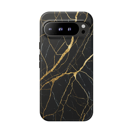 Luxury Black Marble iPhone/Samsung Case