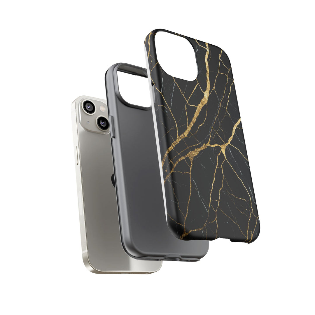Luxury Black Marble iPhone/Samsung Case