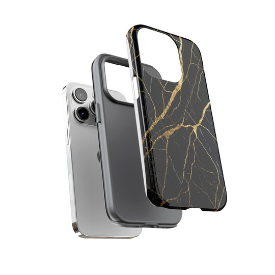 Luxury Black Marble iPhone/Samsung Case