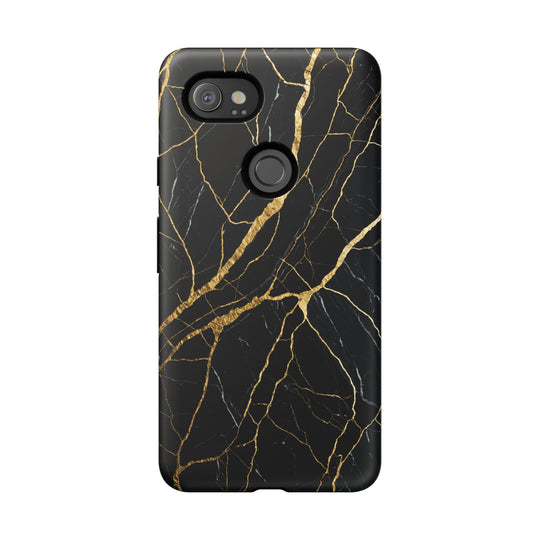 Luxury Black Marble iPhone/Samsung Case