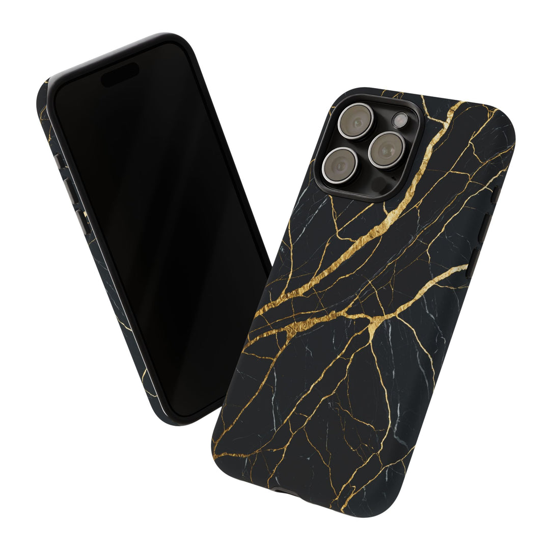 Luxury Black Marble iPhone/Samsung Case