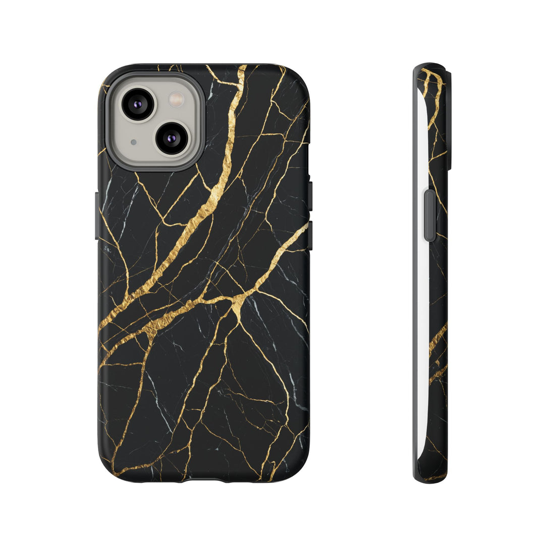 Luxury Black Marble iPhone/Samsung Case