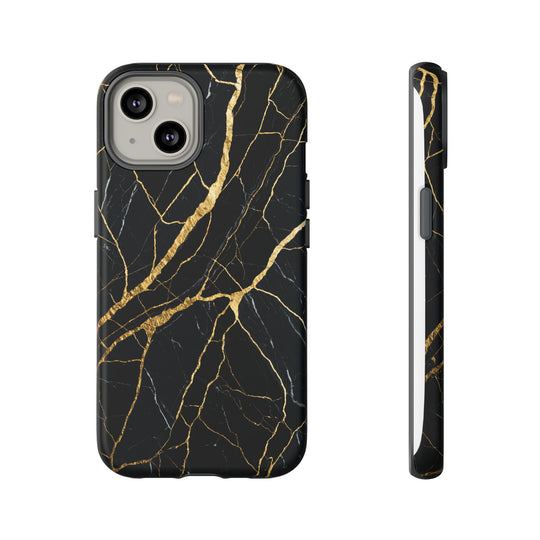 Luxury Black Marble iPhone/Samsung Case