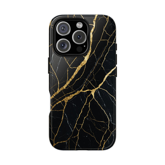 Luxury Black Marble iPhone/Samsung Case