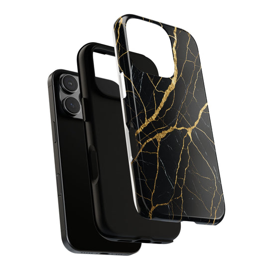 Luxury Black Marble iPhone/Samsung Case