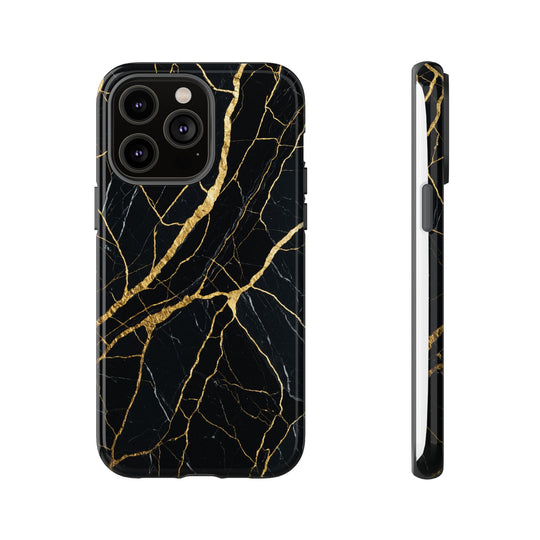 Luxury Black Marble iPhone/Samsung Case