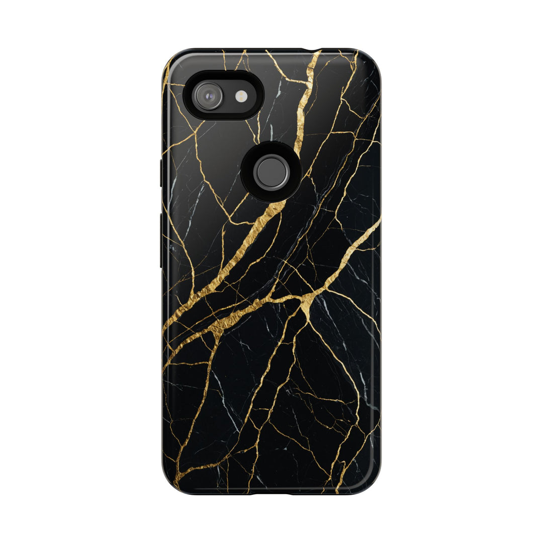 Luxury Black Marble iPhone/Samsung Case