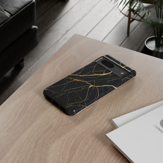Luxury Black Marble iPhone/Samsung Case