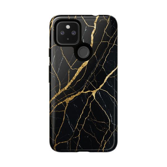 Luxury Black Marble iPhone/Samsung Case