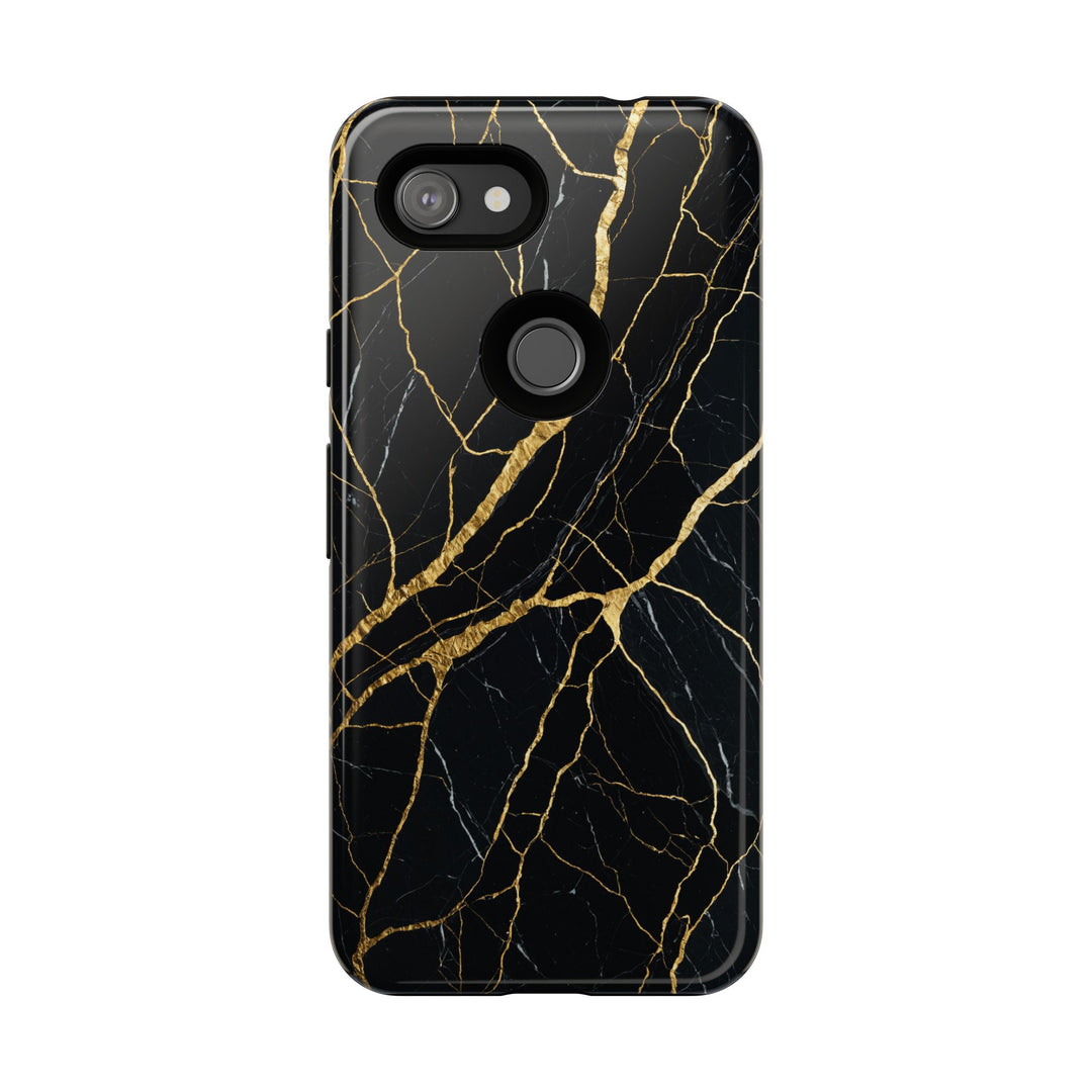 Luxury Black Marble iPhone/Samsung Case