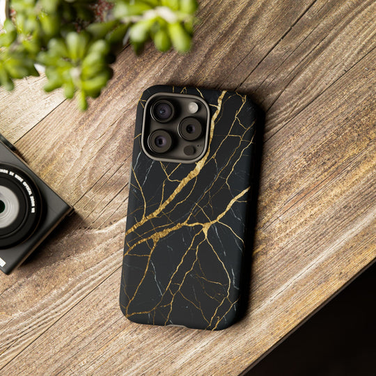Luxury Black Marble iPhone/Samsung Case