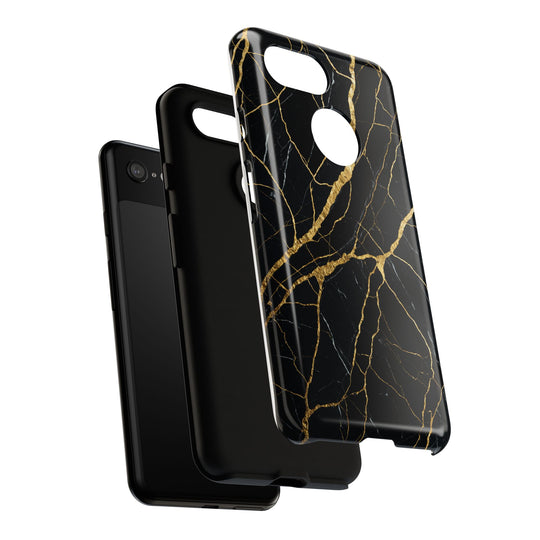 Luxury Black Marble iPhone/Samsung Case