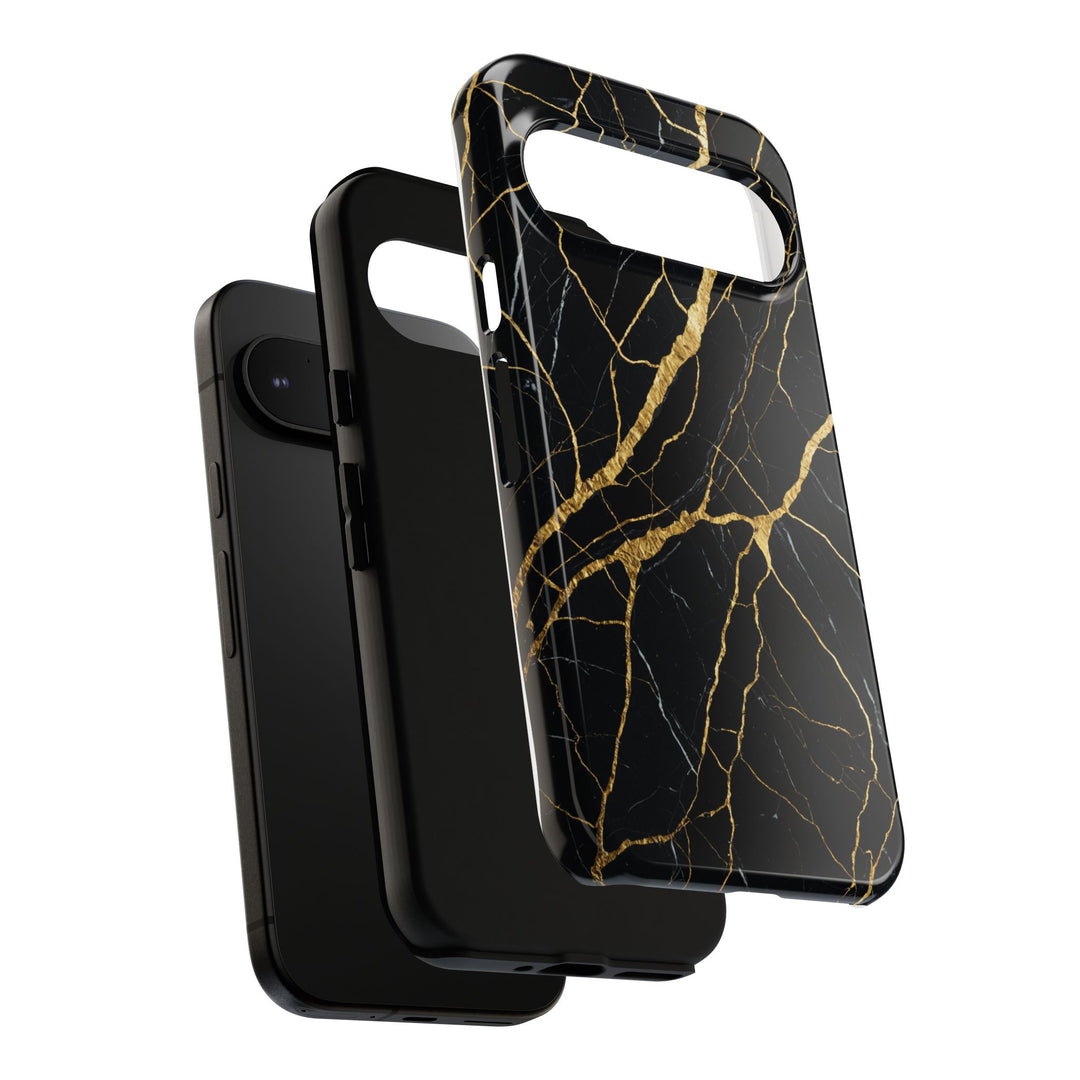 Luxury Black Marble iPhone/Samsung Case