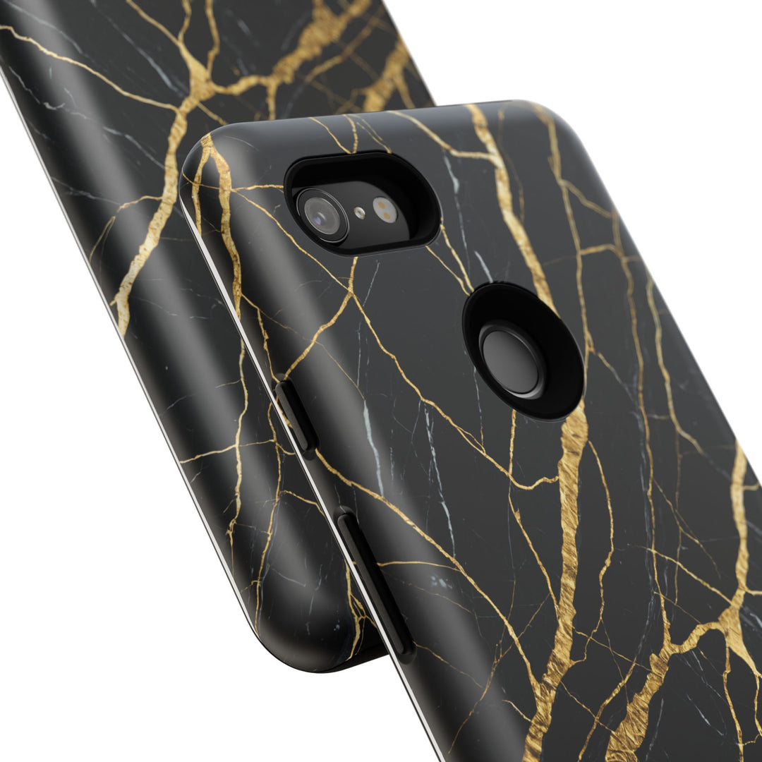 Luxury Black Marble iPhone/Samsung Case