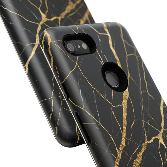 Luxury Black Marble iPhone/Samsung Case