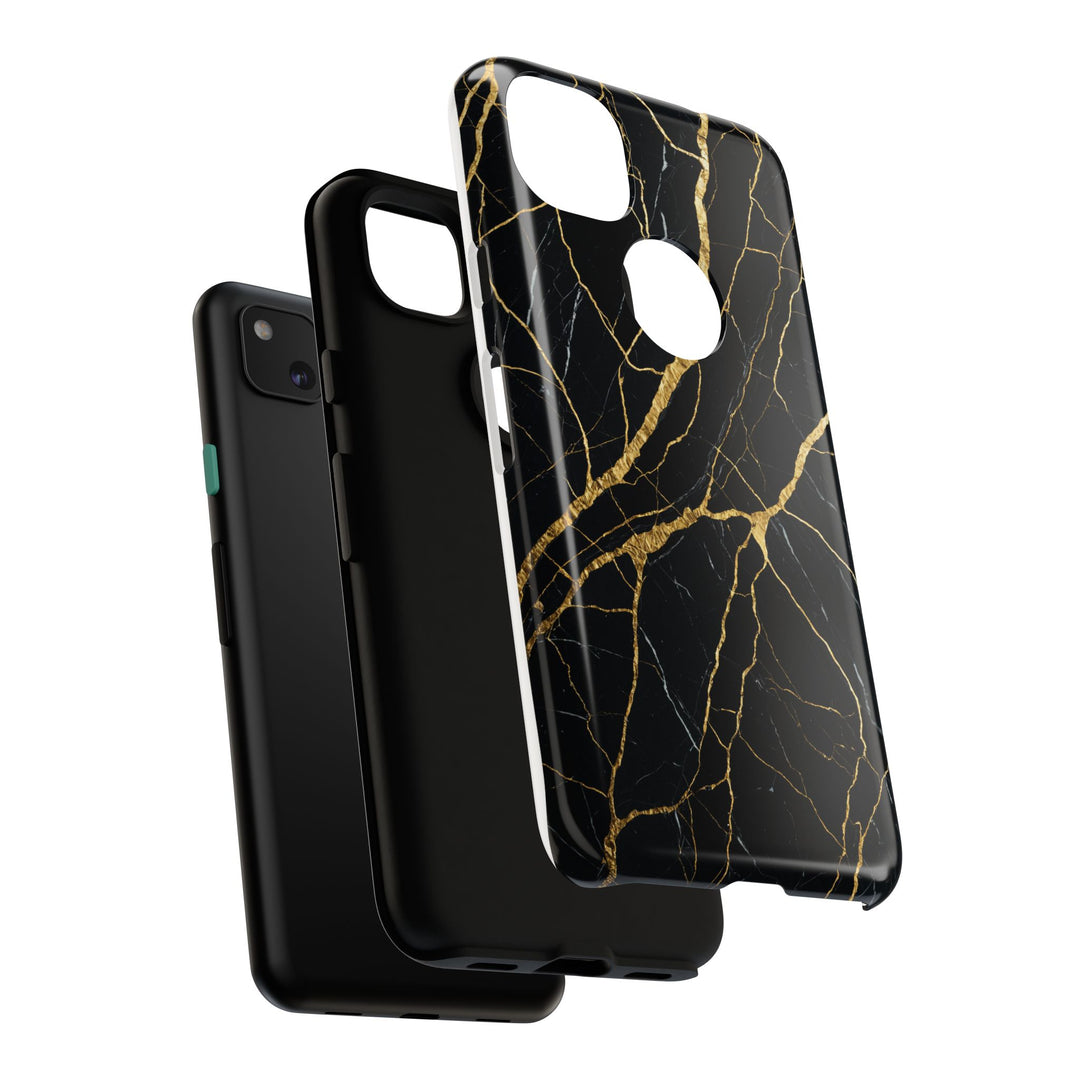 Luxury Black Marble iPhone/Samsung Case