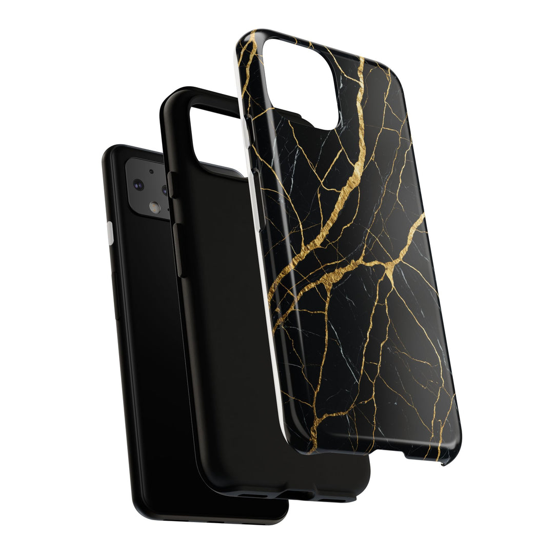 Luxury Black Marble iPhone/Samsung Case
