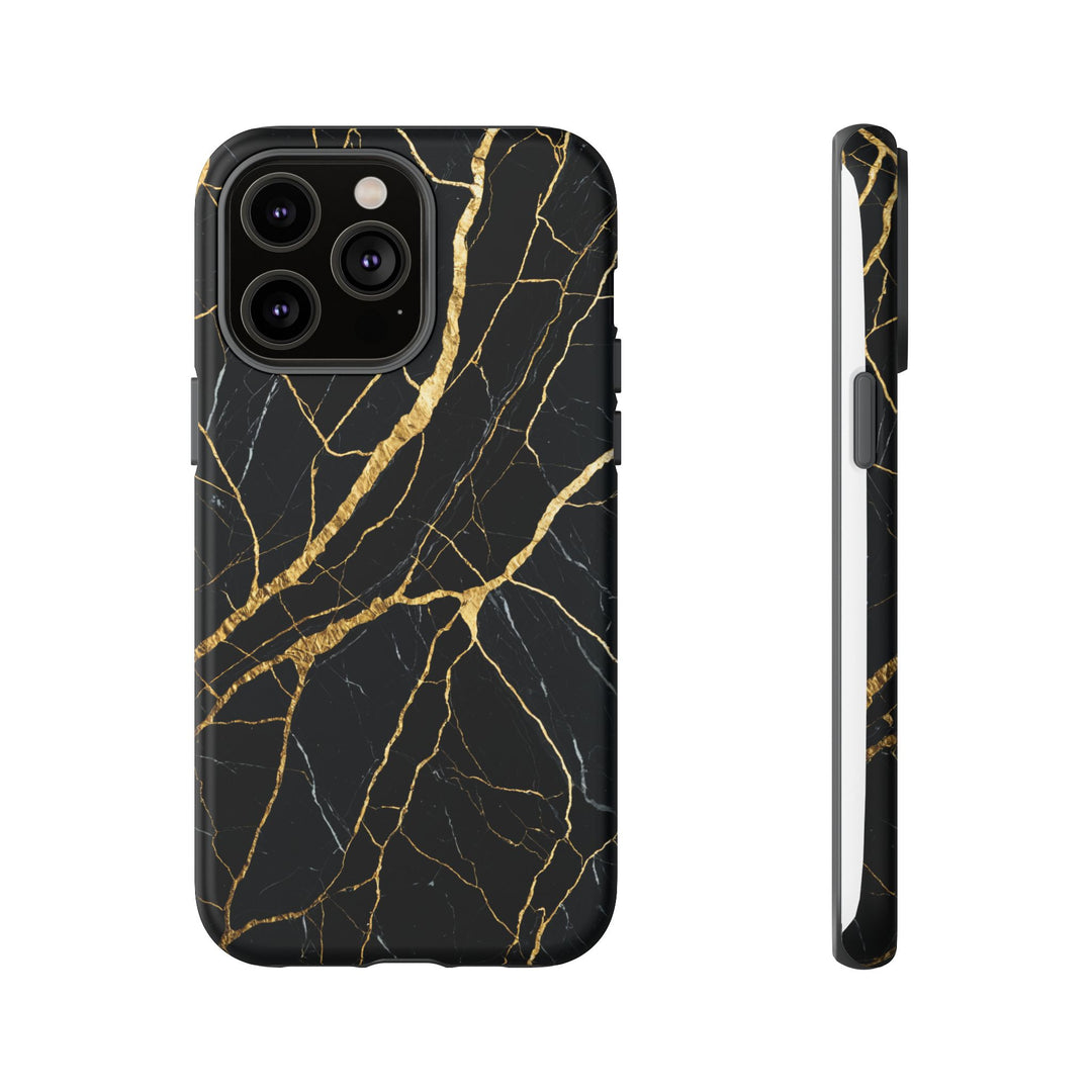 Luxury Black Marble iPhone/Samsung Case