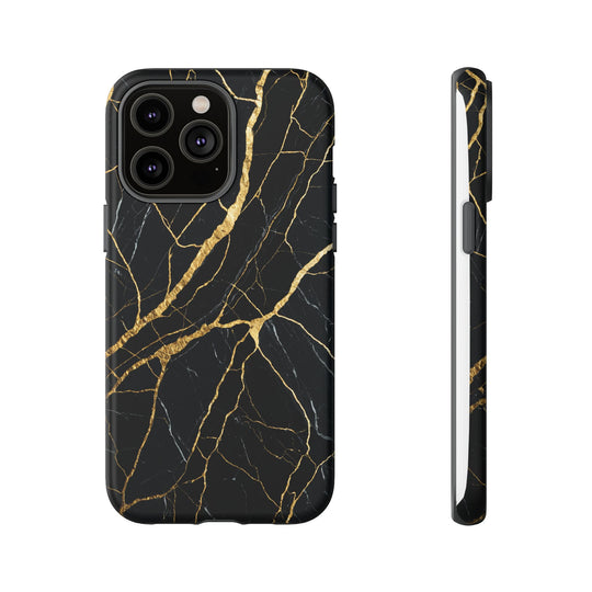 Luxury Black Marble iPhone/Samsung Case