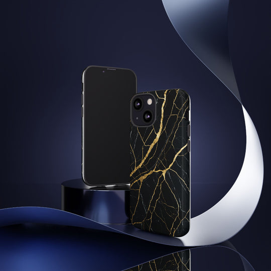 Luxury Black Marble iPhone/Samsung Case