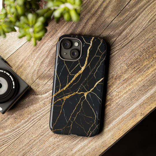 Luxury Black Marble iPhone/Samsung Case