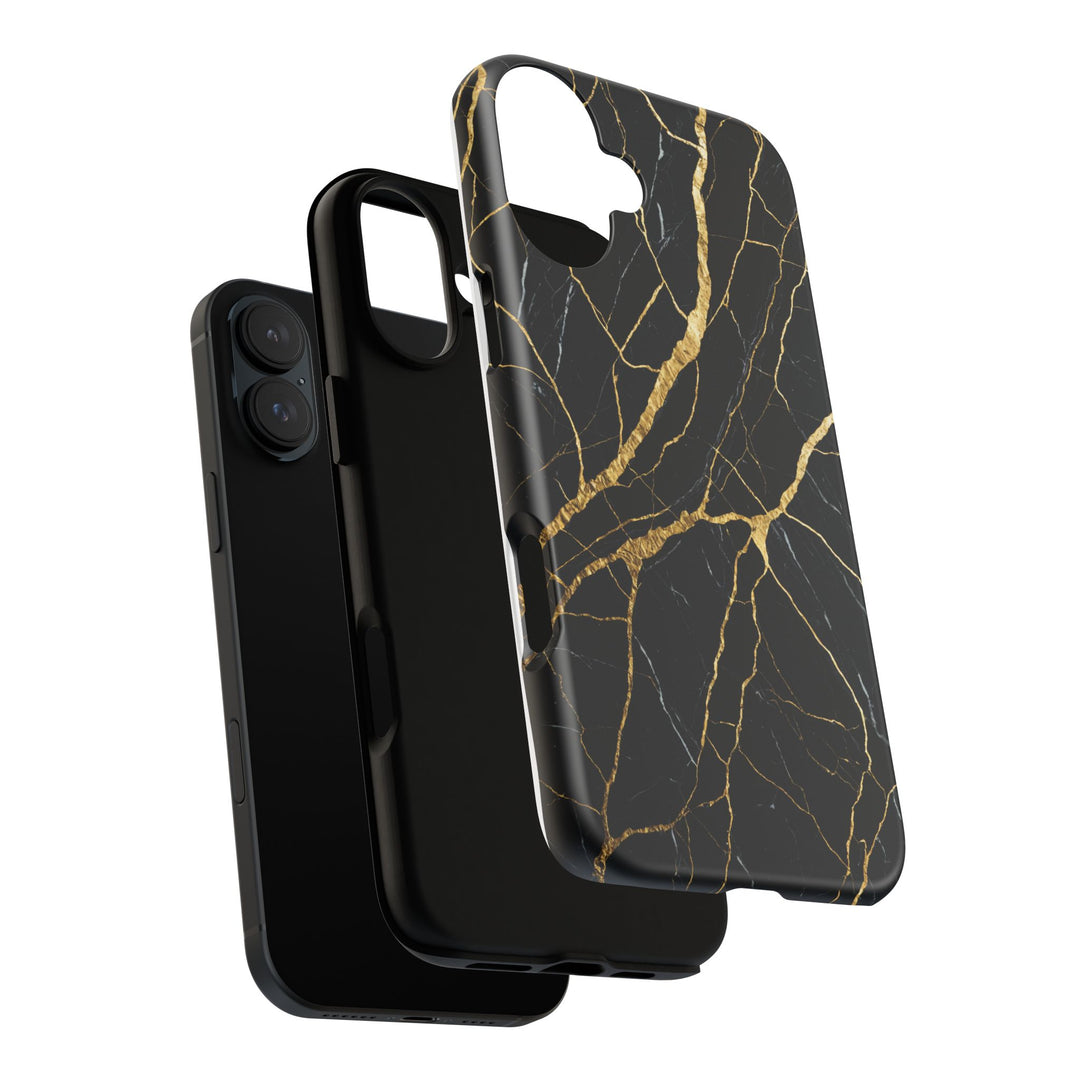 Luxury Black Marble iPhone/Samsung Case