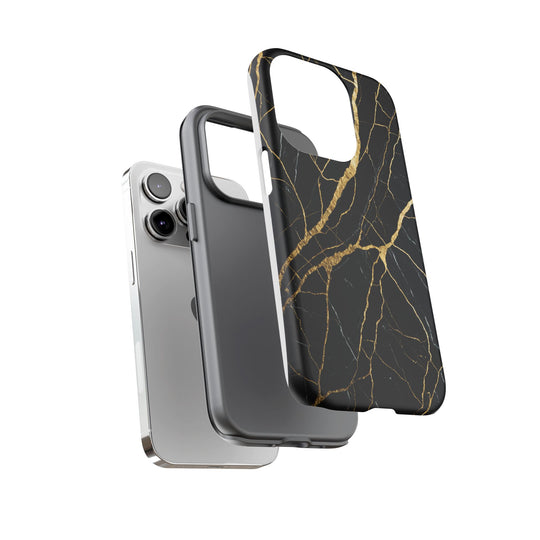 Luxury Black Marble iPhone/Samsung Case
