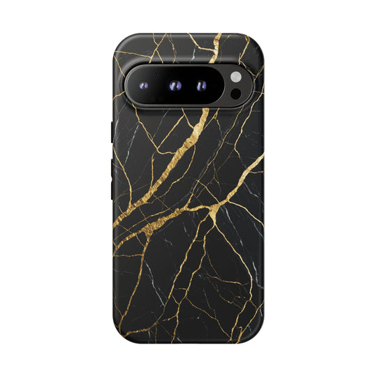 Luxury Black Marble iPhone/Samsung Case