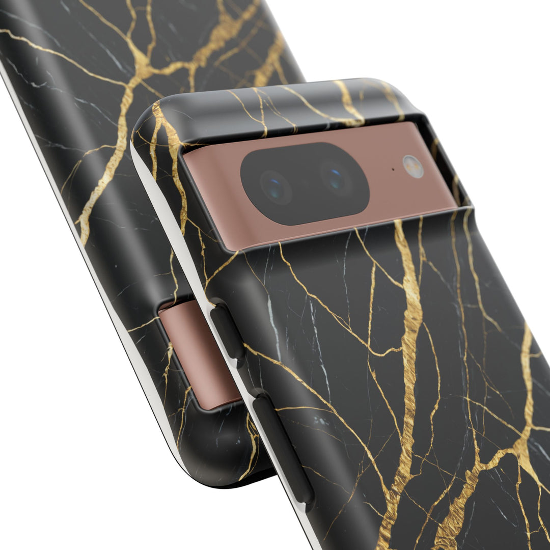 Luxury Black Marble iPhone/Samsung Case