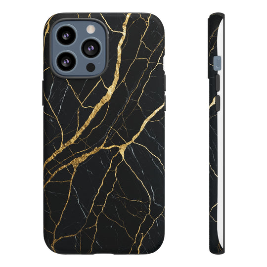 Luxury Black Marble iPhone/Samsung Case