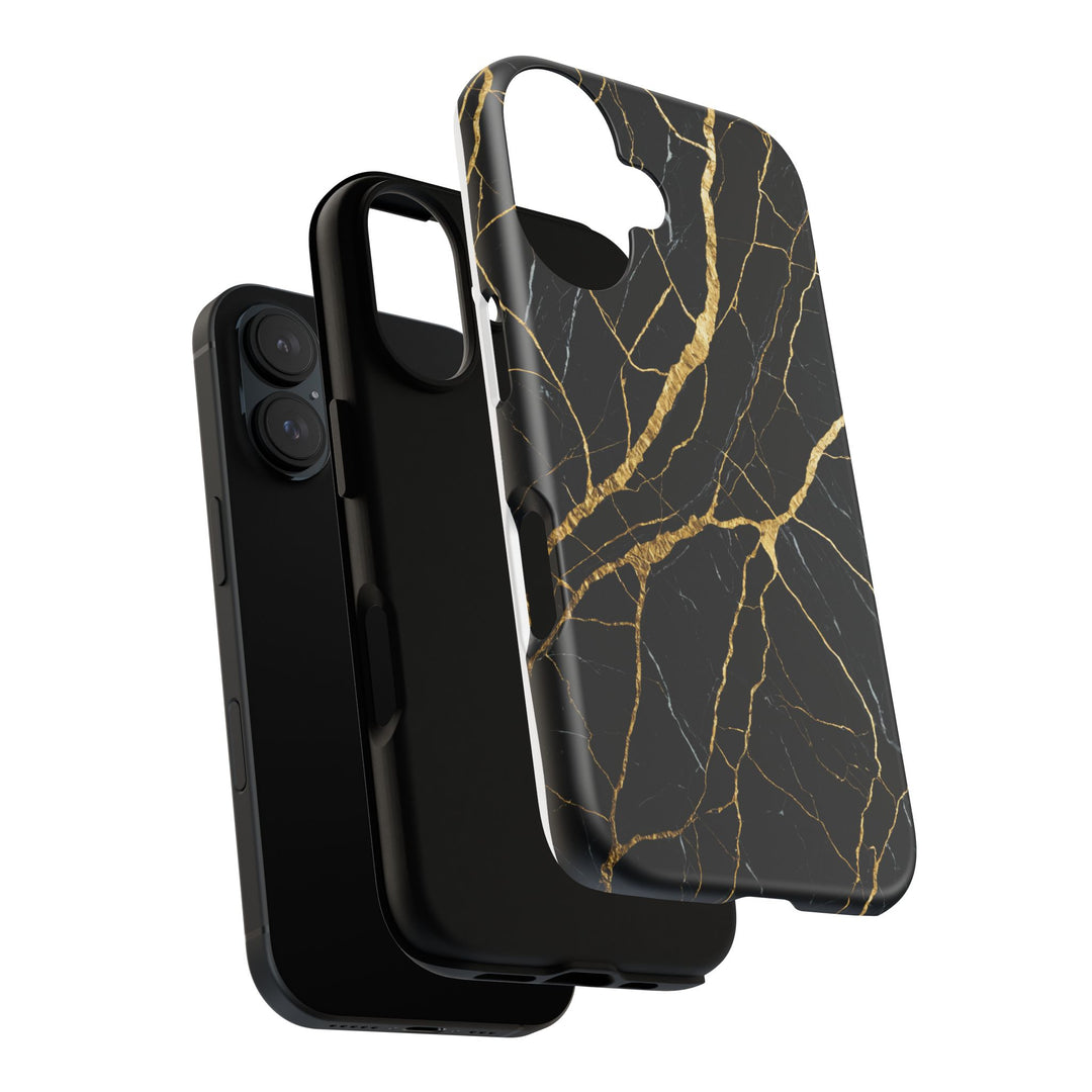 Luxury Black Marble iPhone/Samsung Case