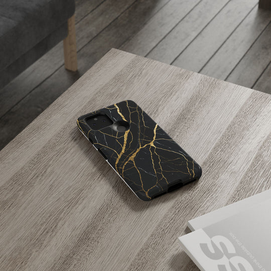 Luxury Black Marble iPhone/Samsung Case