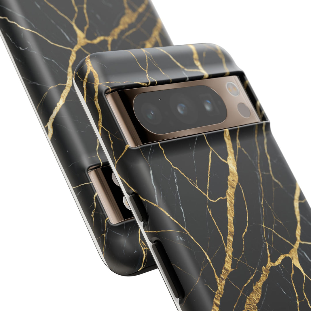 Luxury Black Marble iPhone/Samsung Case