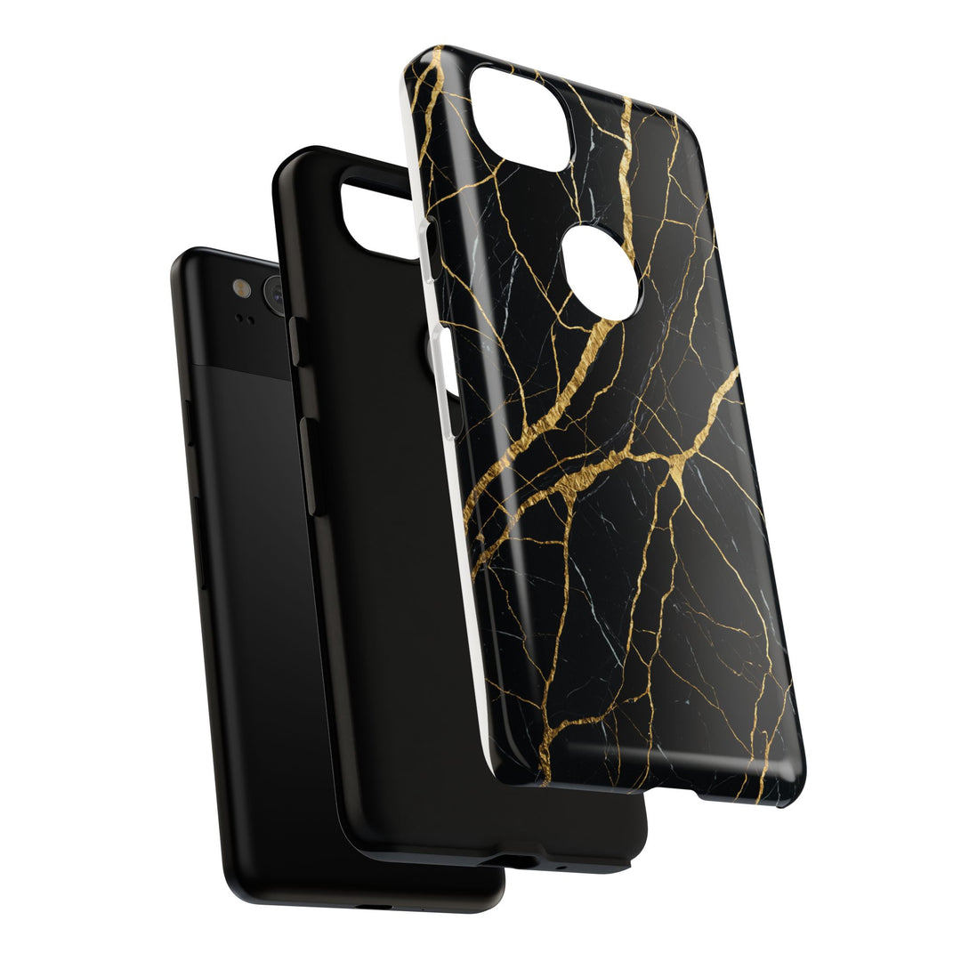 Luxury Black Marble iPhone/Samsung Case