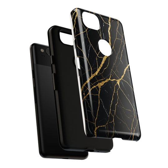 Luxury Black Marble iPhone/Samsung Case