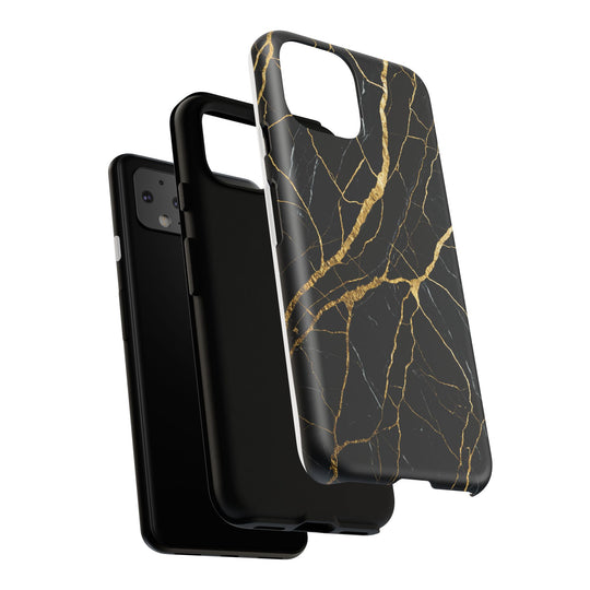 Luxury Black Marble iPhone/Samsung Case
