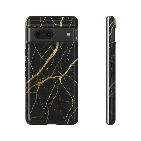Luxury Black Marble iPhone/Samsung Case